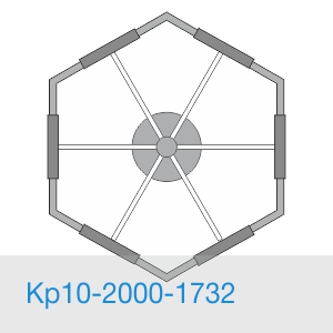 Кр10-2000-1732 консольный кронштейн